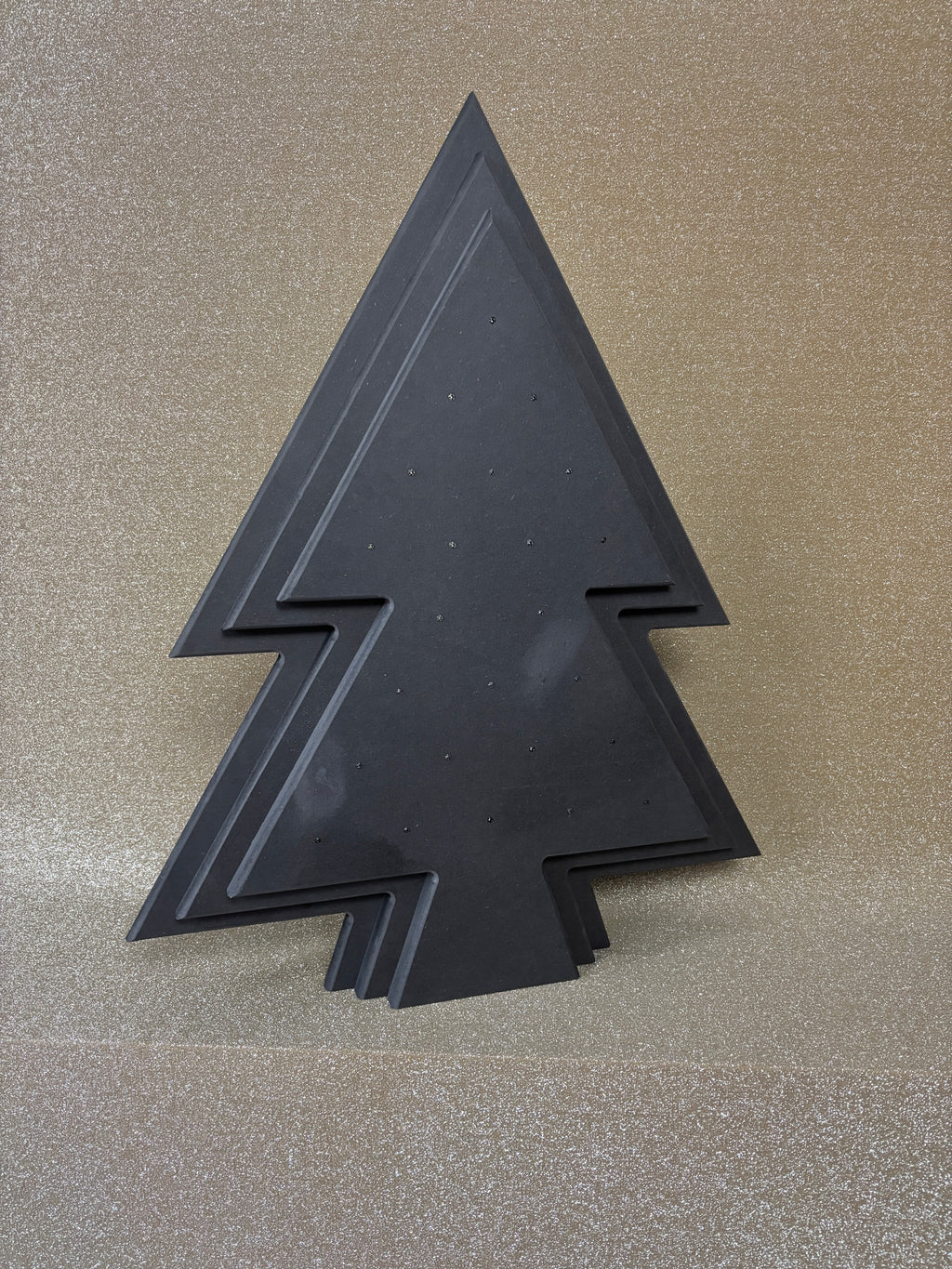 Alternatieve kersboom vol zwart met licht hoogte 63cm