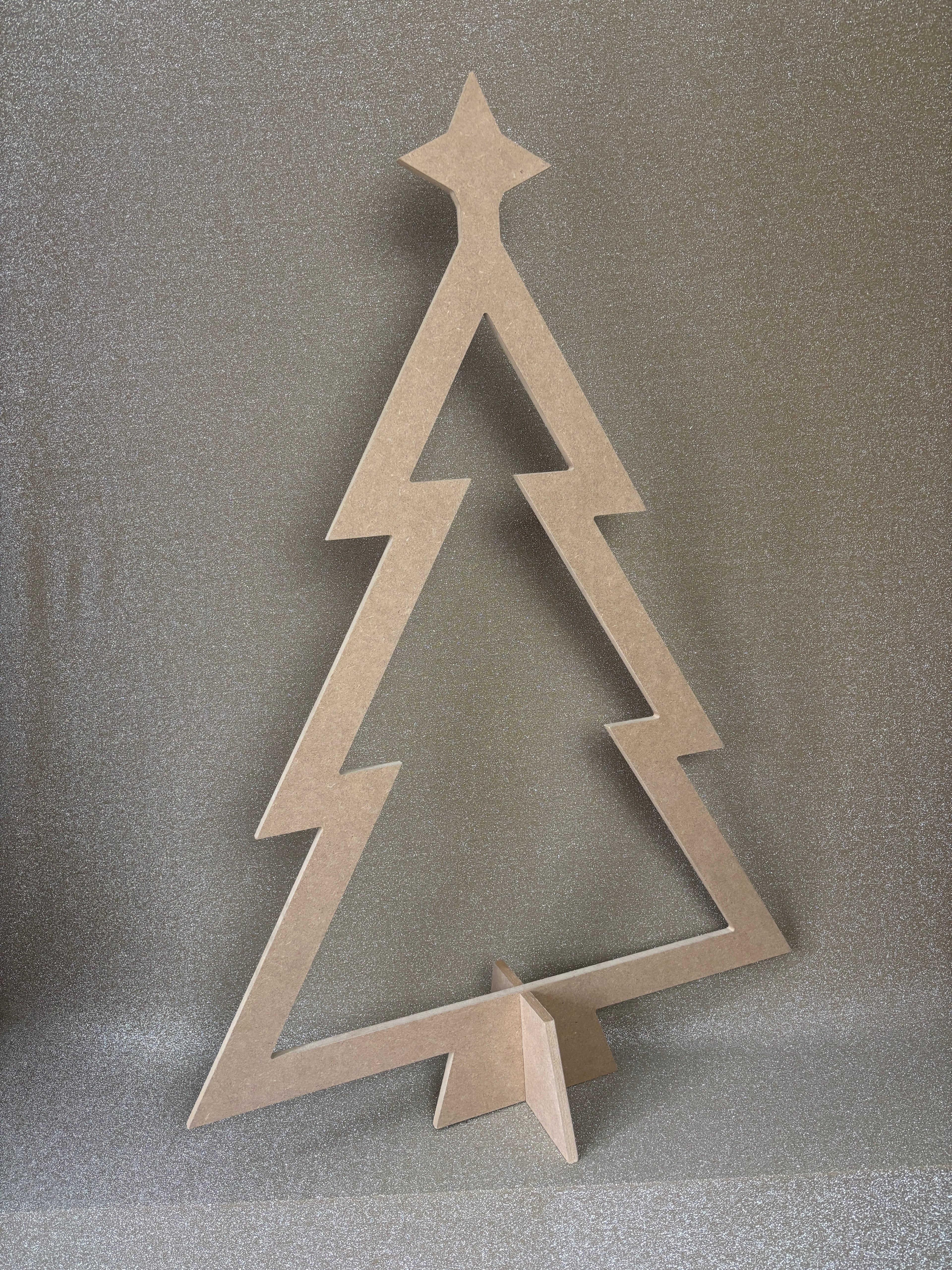 Alternatieve kersboom hol enkel met ster